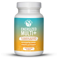 Alkaline for Life Energized Multi bottle front view shows comprehensive nutrient coverage for daily use.