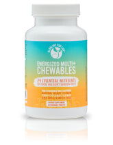 Alkaline for Life Energized Multi+ Chewables bottle front view for easy daily wellness