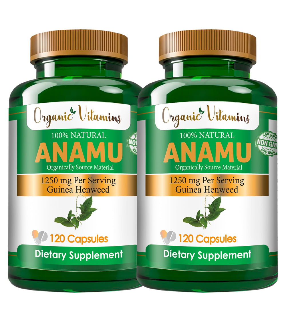 All Nue Anamu 1250mg capsules bottle for daily wellness support.