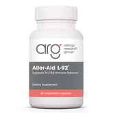 Allergy Research Group Aller-Aid L92 bottle front for daily allergy management