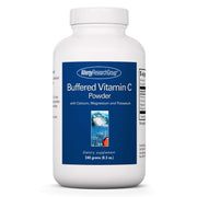 Allergy Research Group buffered vitamin C powder bottle for easy daily dosing.
