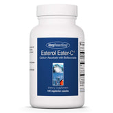 Allergy Research Group Esterol Ester-C bottle shown with bioflavonoids for immune support.