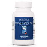 Allergy Research Group Immuno-Gland Plex bottle with capsules for immune balance.