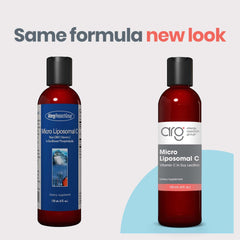 Allergy Research Group Micro Liposomal C 1000mg label highlighting ingredients and details
