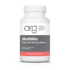 Allergy Research Group MultiMin bottle front for everyday mineral support