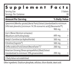 NeuroPlus capsules closeup showing tablet form for daily use