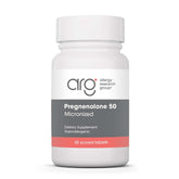 Allergy Research Group pregnenolone supplement bottle for daily wellness.