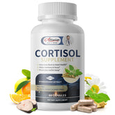 Alliwise Cortisol Supplement bottle supports daily mood and focus.