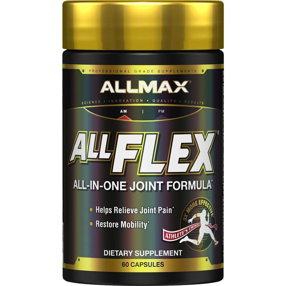 AllMax ALLFLEX bottle front view for daily joint support