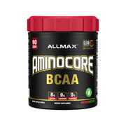 ALLMAX AMINOCORE Watermelon powder bottle ready for post-workout recovery and hydration.