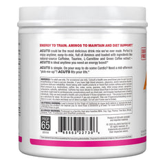 ALLMAX AMINOCUTS cotton candy scoop showing easy mixing.