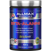 AllMax Beta-Alanine Powder bottle powering endurance during workouts