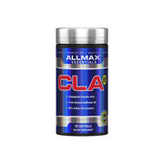 ALLMAX CLA softgels bottle front view for body composition support