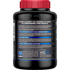 Allmax ALLWHEY Chocolate Peanut Butter 5 lb jar packaging