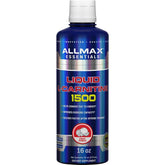 AllMAX Liquid L-Carnitine Fruit Punch bottle ready for stimulant-free energy during workouts