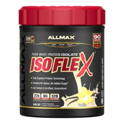 AllMax ISOFLEX vanilla scoop for a high-protein post-workout boost