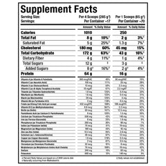 Allmax QuickMass chocolate shake in glass showcases creamy post-workout recovery
