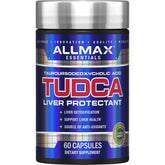 ALLMAX TUDCA+ bottle with 60 capsules for daily use.