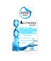 AllTrends Health NAD supplement bottle with 1000mg NAD for daily energy support.