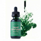 Alma Verde liquid chlorophyll drops bottle for daily natural freshness and body odor control.
