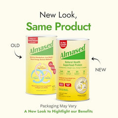 Almased GLP-1 support journey graph illustrating metabolic support.