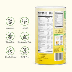 Back label shows ingredients and convenient two-pack packaging.