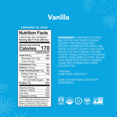 ALOHA ready-to-drink bottle delivers smooth, dairy-free protein on the go.