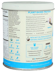 ALOHA organic vanilla protein shake with creamy texture and clean ingredients