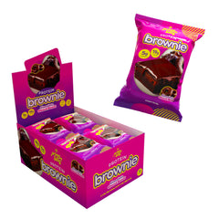 Alpha Prime Prime Bites brownie chocolate glazed donut, protein-packed on-the-go snack