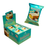 Prime Bites Brownie glazed cinnamon roll by Alpha Prime Supplements, protein-packed on-the-go snack