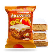Alpha Prime Prime Bites Brownie glazed pumpkin spice, protein-rich snack for active days.
