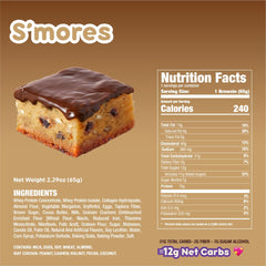 Alpha Prime Prime Bites Brownie Unwrapped Closeup reveals moist, dessert-like texture.