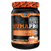 ALR Industries Humapro bottle and pour highlight precise amino acid delivery for lean muscle.