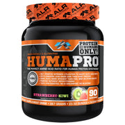 ALR Industries Humapro bottle side view showing premium amino acid matrix for lean muscle