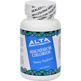 Alta Health Magnesium Chloride Tablets bottle showing easy-to-take supplement for daily energy support