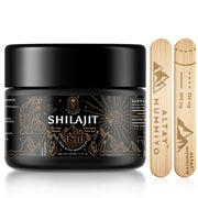 ALTAY MUMMIYO Shilajit resin in a jar shows premium Altai gold grade