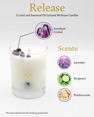 Aluminate Life coconut wax candle with clean burn.