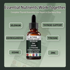 Alzclipp Actora berry-flavor liquid for daily use.