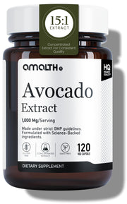 AMALTH Avocado supplement bottle close-up for joint support possibilities