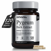 AMALTH Pygeum Bark Extract bottle showing premium higher potency formula.