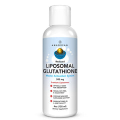 AMAND EAN Liposomal Glutathione bottle front for immune support potential