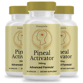 Amapola PinealActivator bottle close-up for daily supplementation convenience.