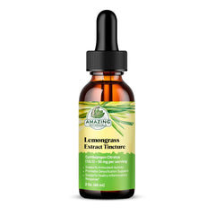Amazing Botanicals Lemongrass Tincture bottle for daily wellness use