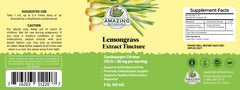 Amazing Botanicals Lemongrass Tincture drops ready to mix in beverages
