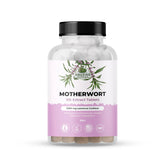 Amazing Botanicals Motherwort bottle showing 30 tablets for daily wellness.