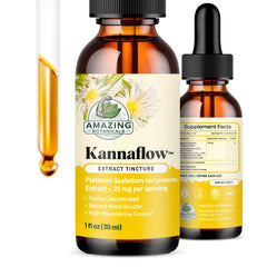 Amazing Botanicals dropper delivering a precise 25mg dose per serving.