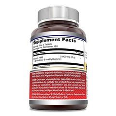Amazing Formulas HMB tablets closeup emphasizes easy daily use.