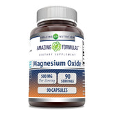 Amazing Formulas magnesium oxide bottle front for daily mineral support