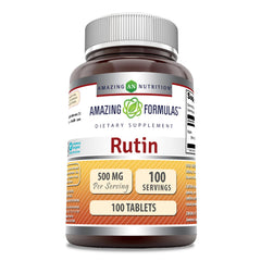 Amazing Formulas Rutin 500mg tablet close-up for daily use