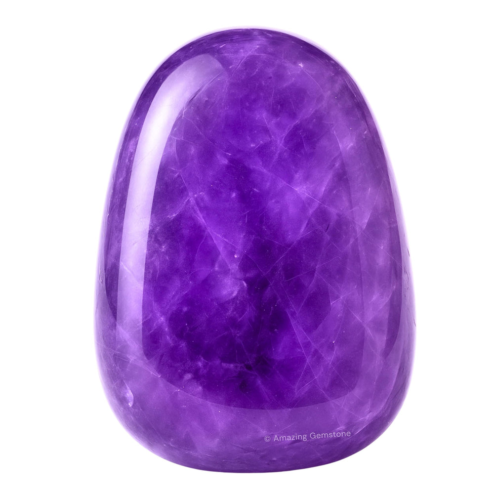 Amazing Gemstone polished amethyst rocks for elegant display and meditation ambience.